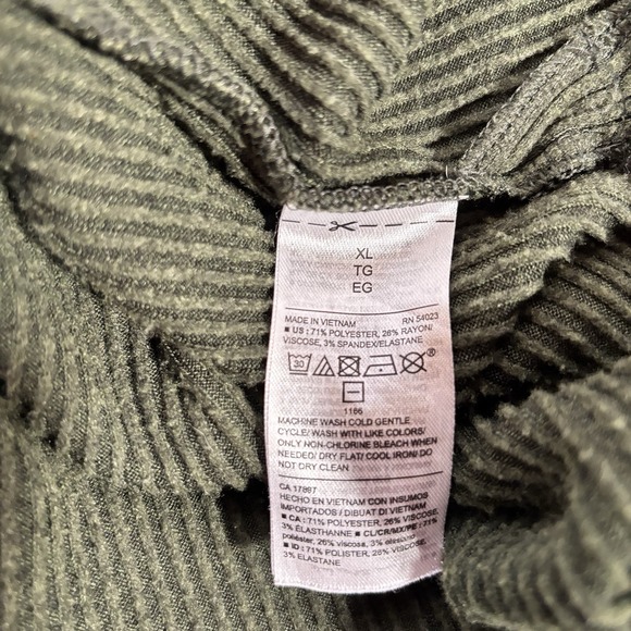 Old Navy Midi Skirt Womens XL Ribbed Knit Minimalist Casual Office Neutral Basic - Picture 3 of 6